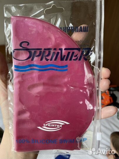 Шапочка для бассейна взрослая