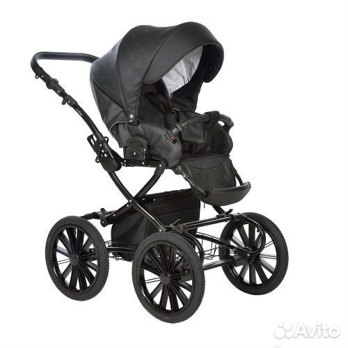 Коляска 2 в 1 Indigo Porto Classic 14