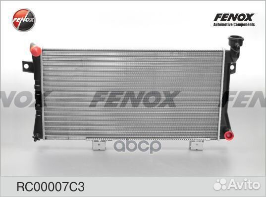 Радиатор охлаждения ваз 21213 RC00007C3 fenox