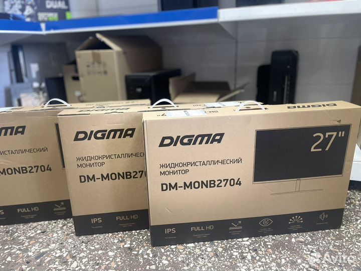 Монитор Digma 27д 75гц IPS
