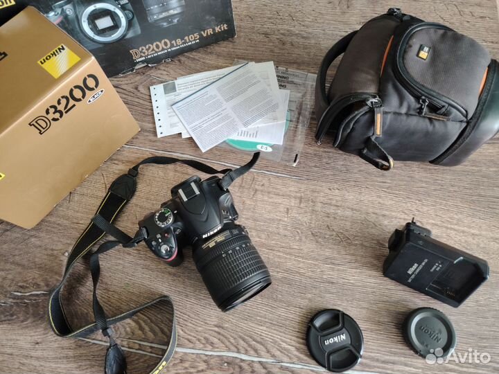Зеркальный фотоаппарат nikon d3200