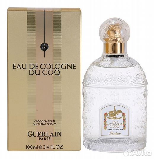 Guerlain EAU DE cologne DU COQ man edc 100 ml стар
