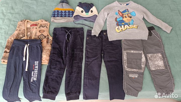 Детские вещи пакетом на мальчика 98р