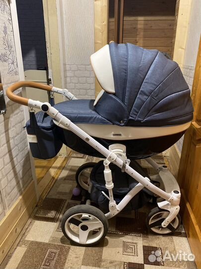 Коляска adamex Monte Carbon Deluxe 3 в 1