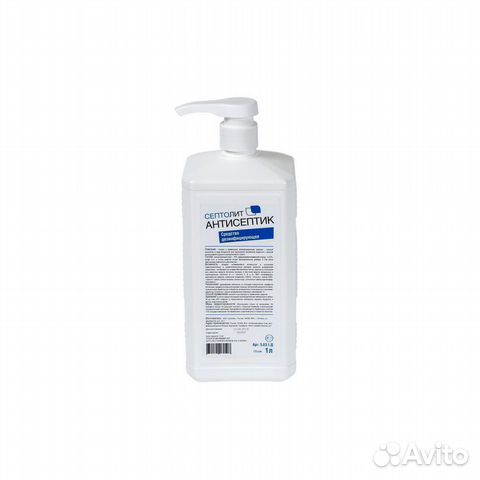 603-398 Антисептик Септолит с дозатором (гель) 1л