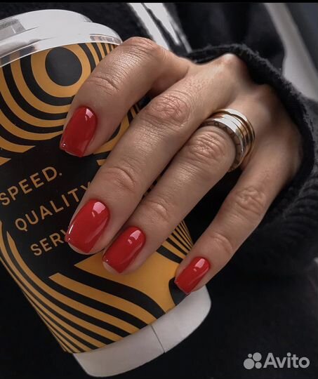 Маникюр гель лак и педикюр