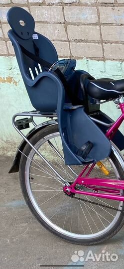 Кресло для ребенка на велосипед