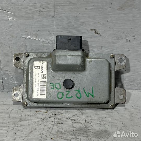 Эбу вариатора Nissan Qashqai J10 MR20DE