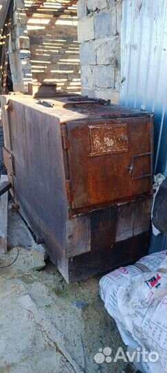 Печь дровяная отопительная