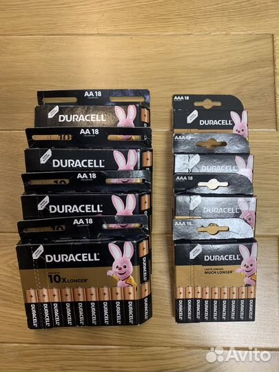 Батарейки Duracell 18 шт