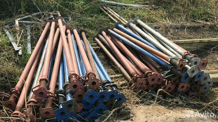 Аренда опалубки, домкраты,стойки телескопические