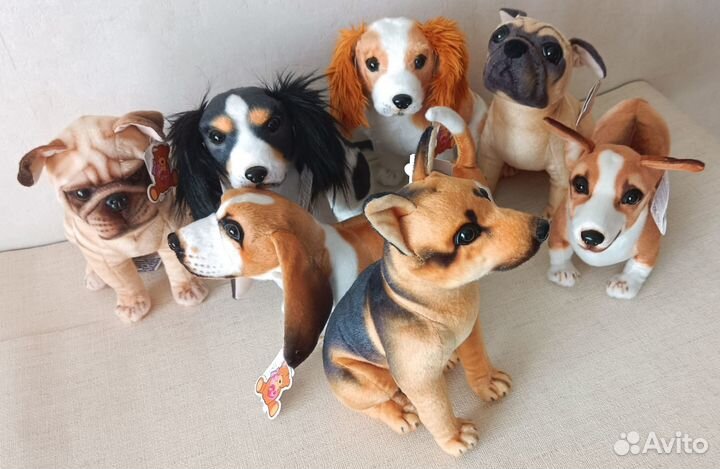 Мягкая игрушка Собака Немецкая овчарка Окей Тойс