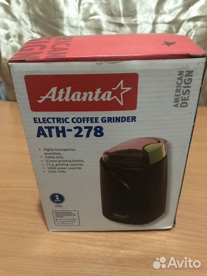 Кофемолка Atlanta ATH-278