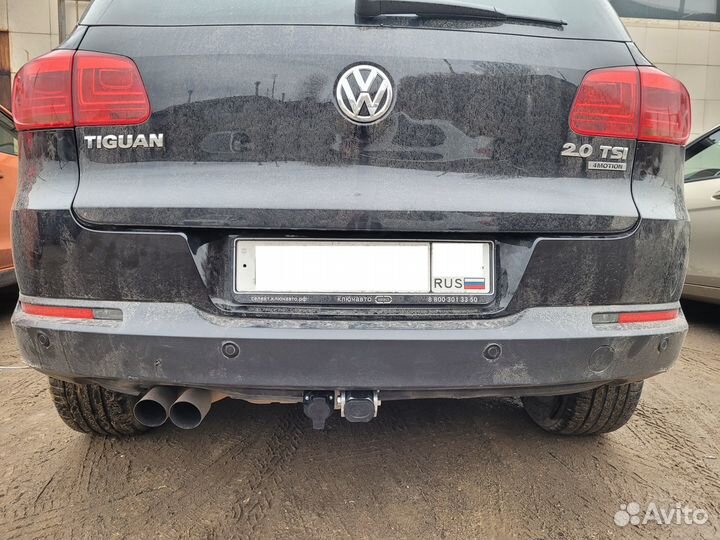 Фаркоп на Volkswagen Tiguan 1/2 Galia