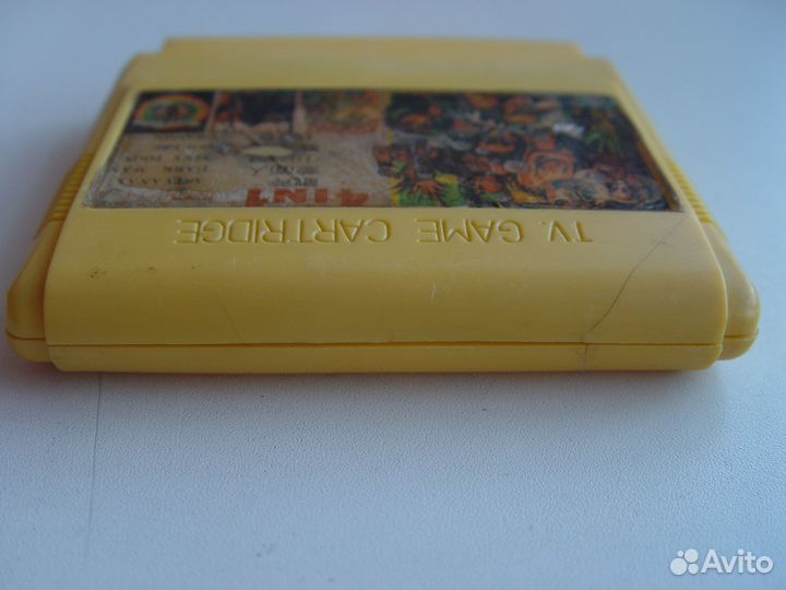 Картридж для приставки 8 бит 4 в 1