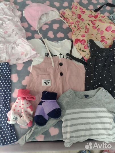 Детские вещи пакетом для девочек
