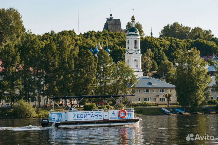 Прогулки на катере в Плёсе