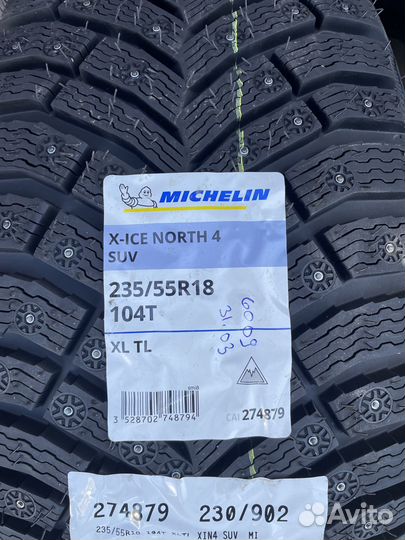 Michelin X-Ice North 4 SUV 235/55 R18 104T