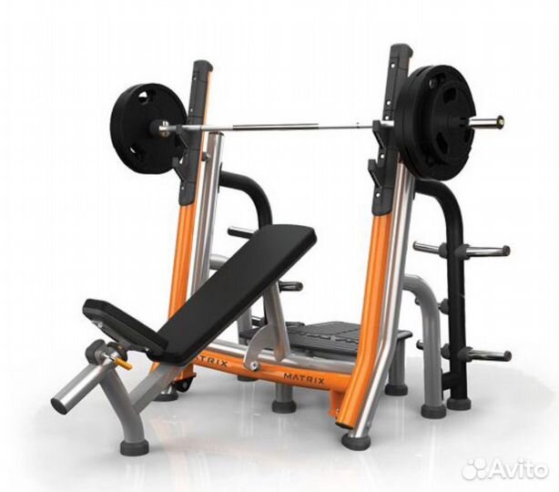 Силовой тренажер Matrix Magnum наклонная скамья