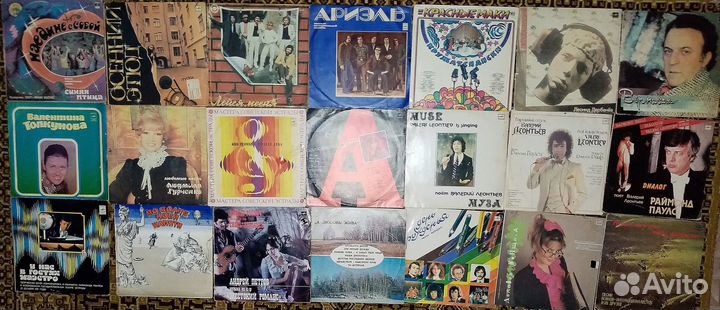 Виниловые пластинки СССР