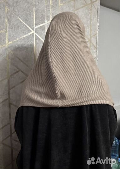 Шарф-капюшон из вязки