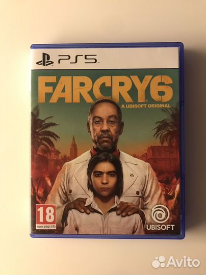 Диск far cry 6 на ps5