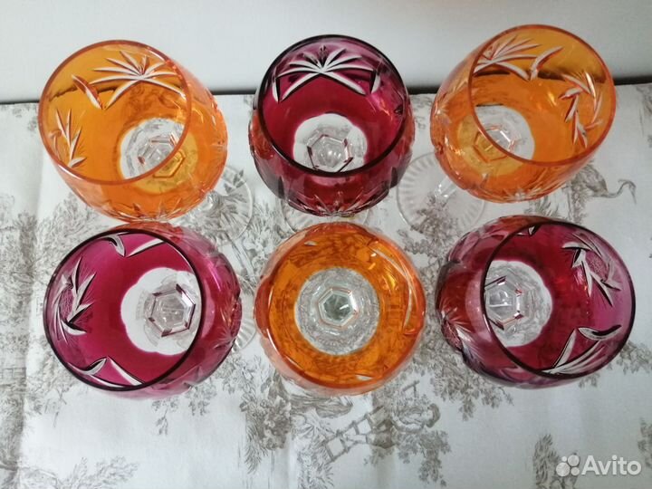 Хрустальные фужеры ручной работы Германия