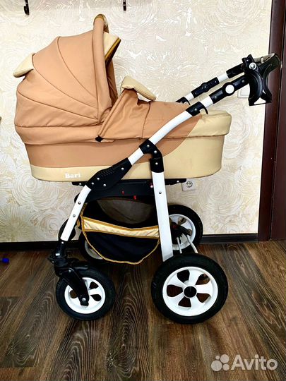 Коляска 2в1 Teddy Бежевая