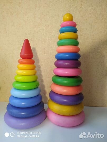 Пирамидка детская 2 шт
