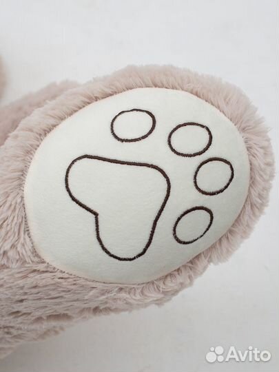 Мишка среднего размера, плюшевый, новый