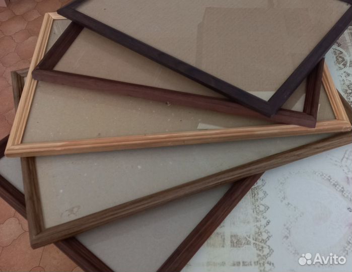 Фоторамка деревянная со стеклом
