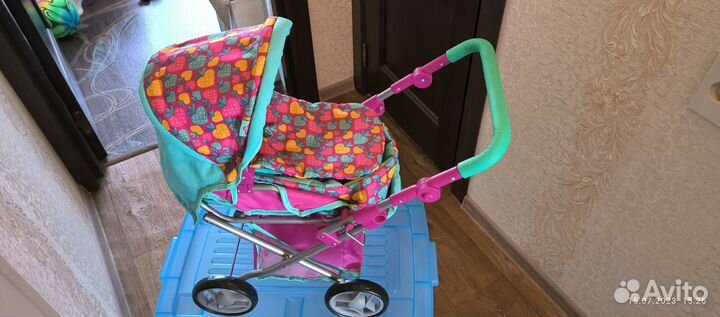 Коляска для кукол 3в1