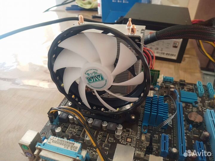 Башенный кулер 2 трубки AVC