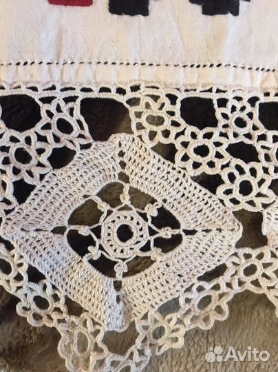 Рушник домотканый с двухсторонней вышивкой