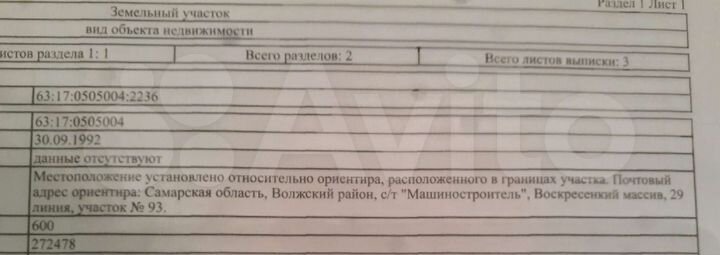 Участок 6 сот. (ИЖС)