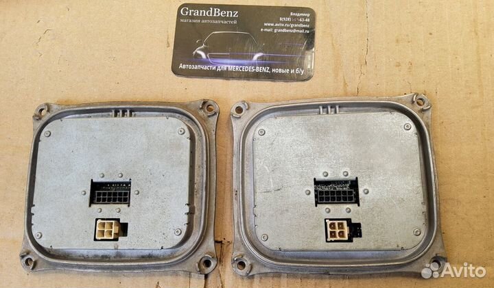 Блок управления фары Mercedes S-Ckass W221 рест