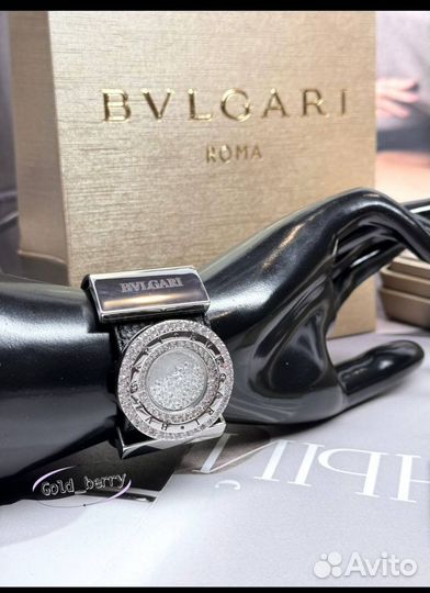 Bvlgari кольцо и браслет с камнями для стильных