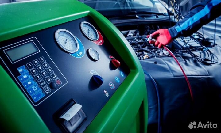 Заправка кондиц. Toyota LC 2002-2005