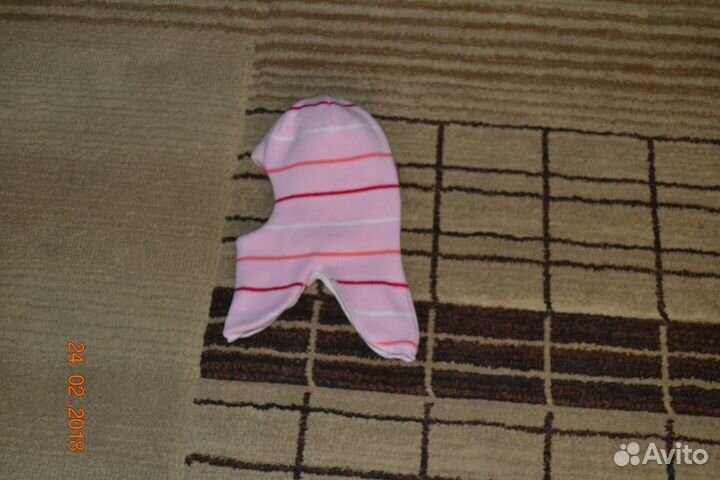 Шапка -шлем котик осень-зима