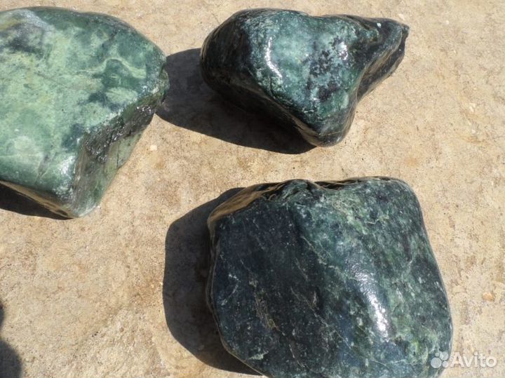 Камни для бани нефрит