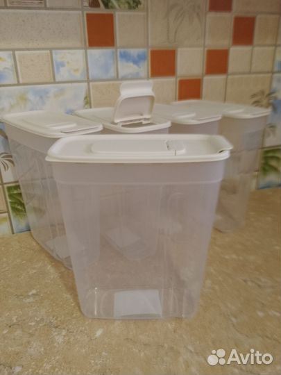 Новый набор контейнеров 5шт.1.8л