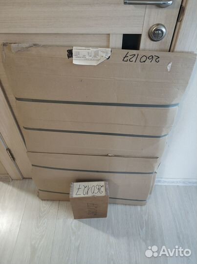 Полка настенная навесная, дуб молочный