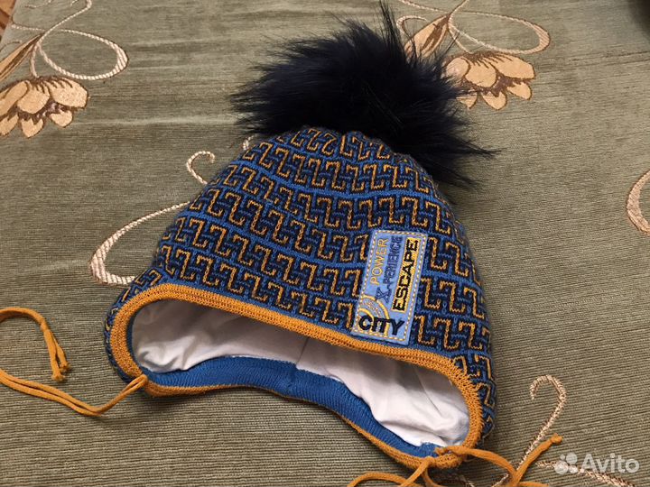 Шапка зимняя утепленная 52 разм