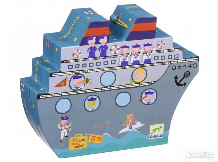 Настольная игра Морской бой djeco