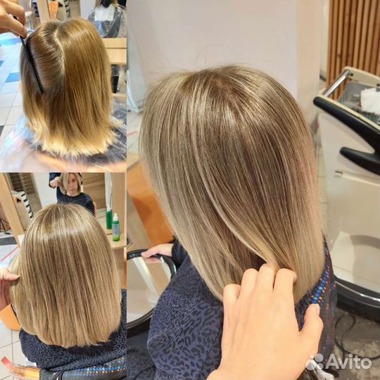 Парикмахер Стрижка причёска окрашивание