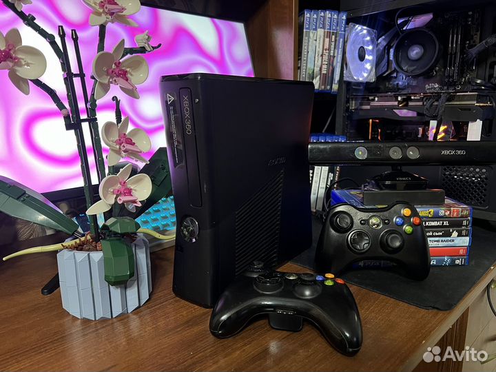 Xbox 360 slim 400gb freeboot