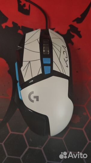 Мышь Logitech G502 hero (KDA LoL) White
