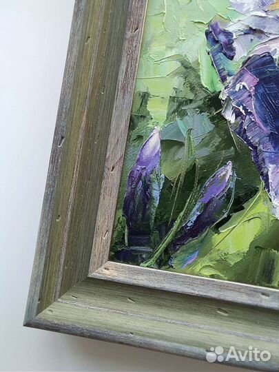 Картина маслом на холсте в раме