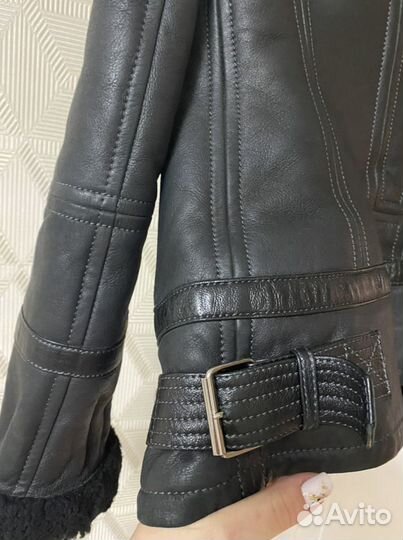 Дубленка пилот натуральная женская