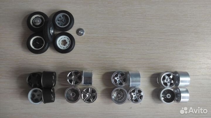 Колеса для моделей авто 1:24